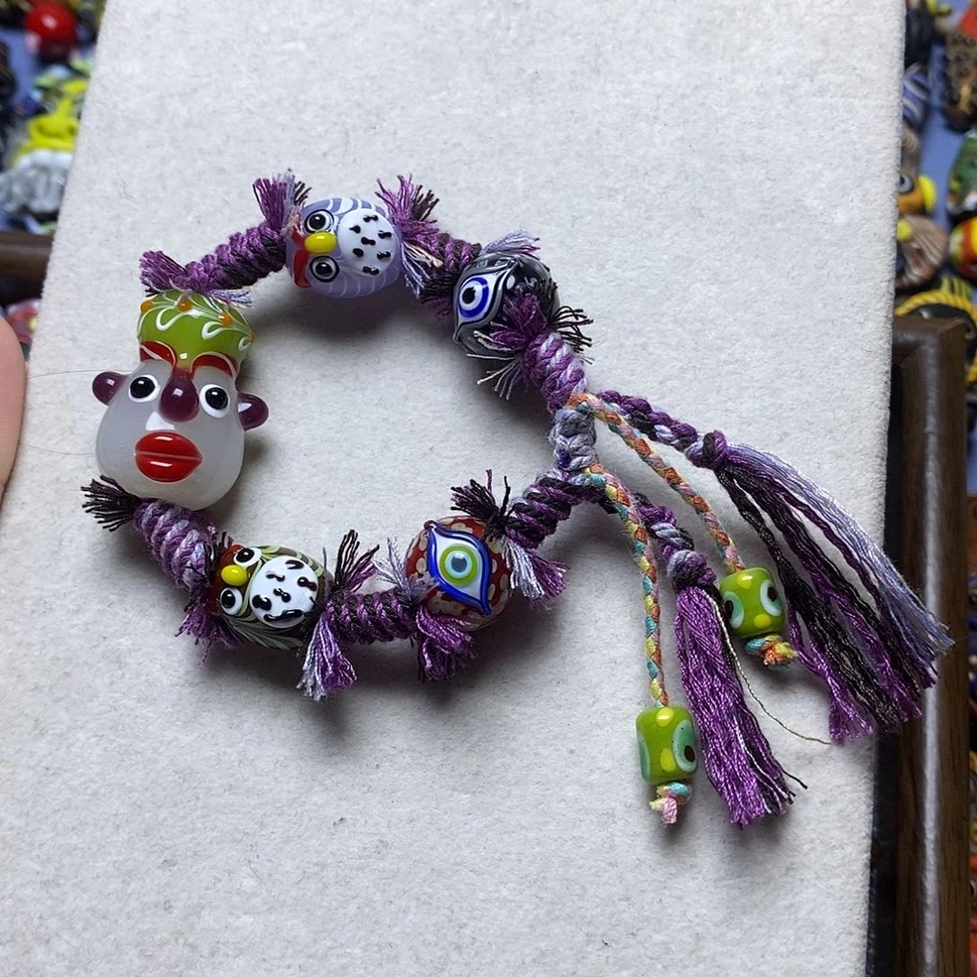 琉璃颈饰守护神项链054