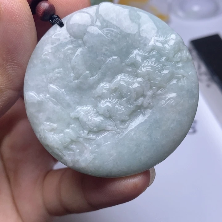 颈饰未镶嵌翡翠翡翠