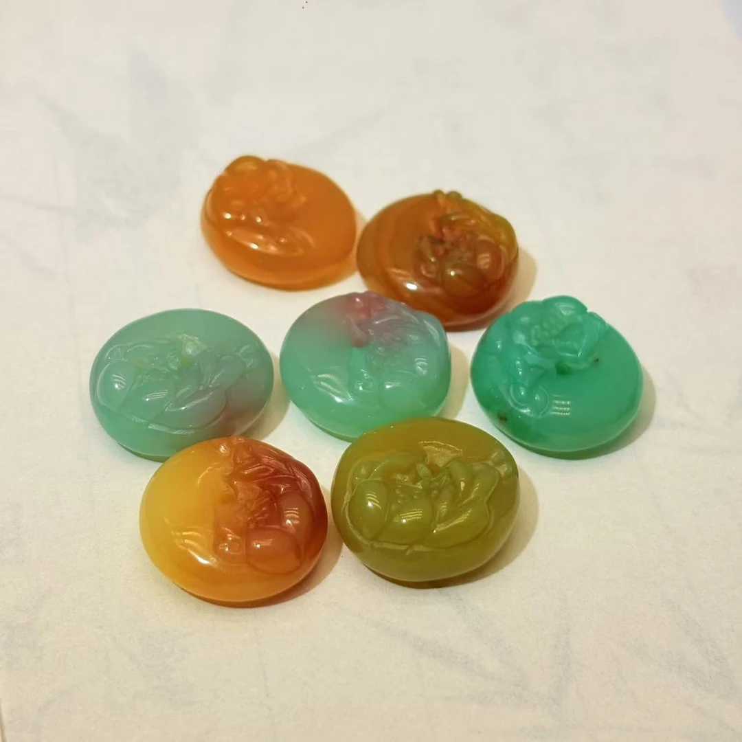E218 盐源玛瑙配件多样性发其一