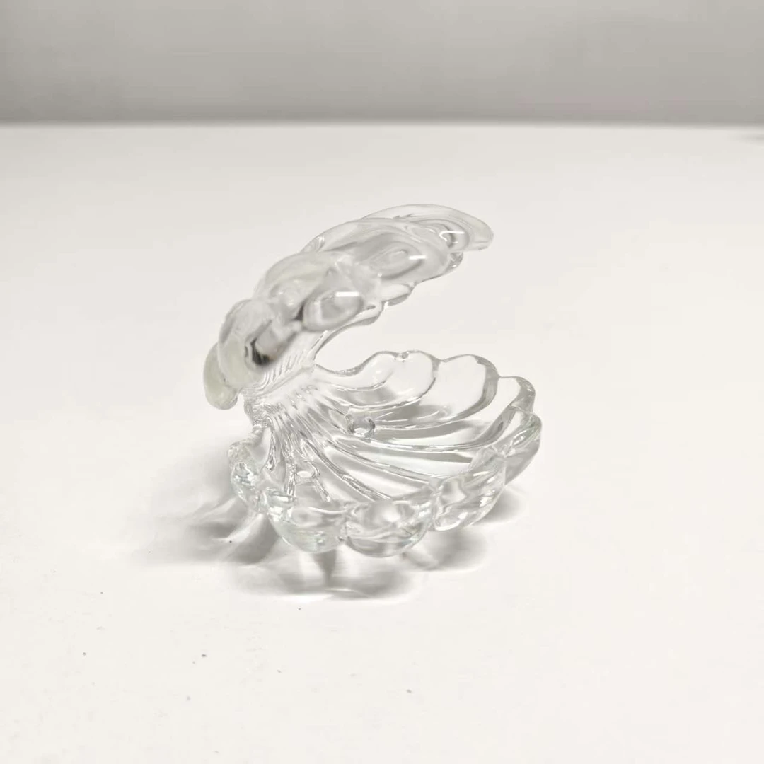 【直径9cm】摩瑟DP【贝壳开口盘】XJDF花瓶摆件