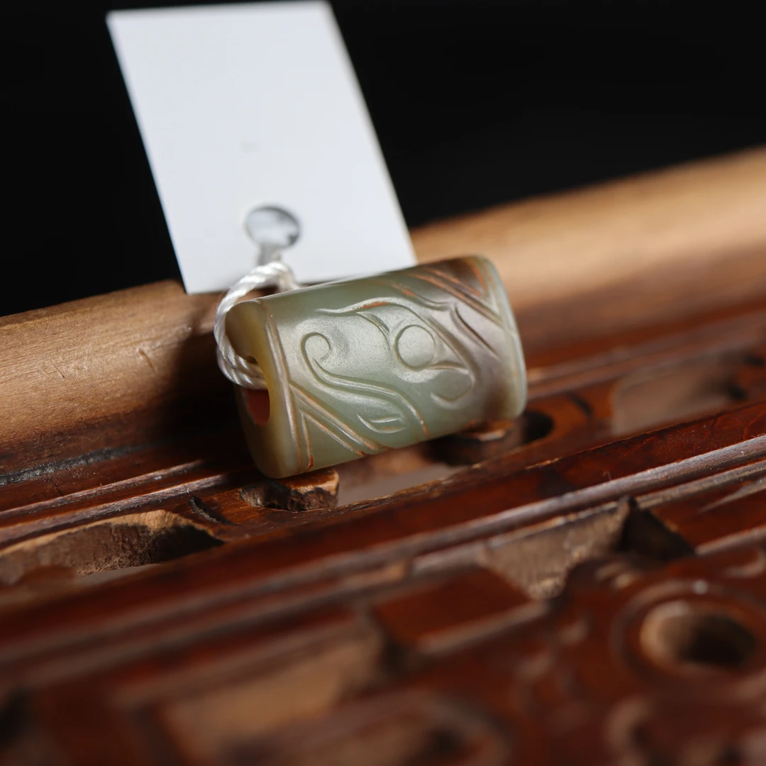 26-1-16｜山西文物商店 ｜兽面纹勒子