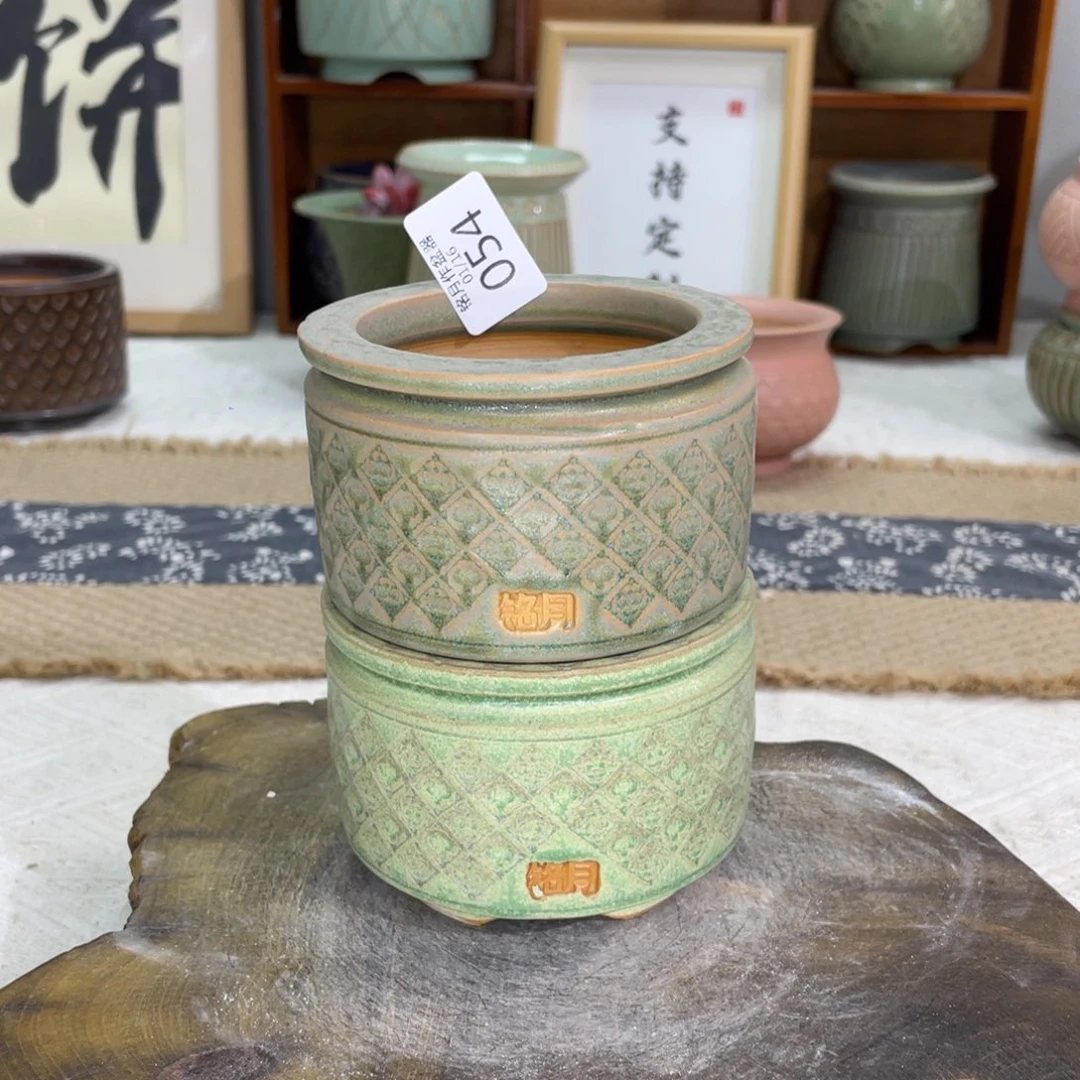 花卉陶瓷 054 内口6.5 cm