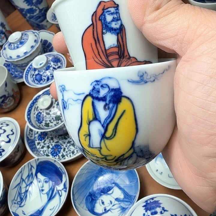 陶手绘一对100米福利款