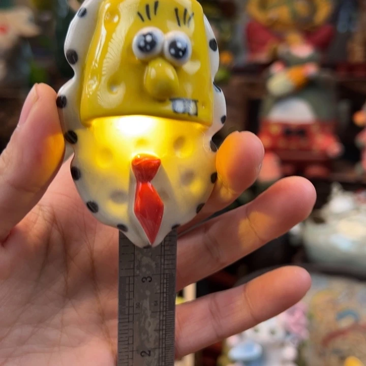 陶摆件小镇青花每日有新品