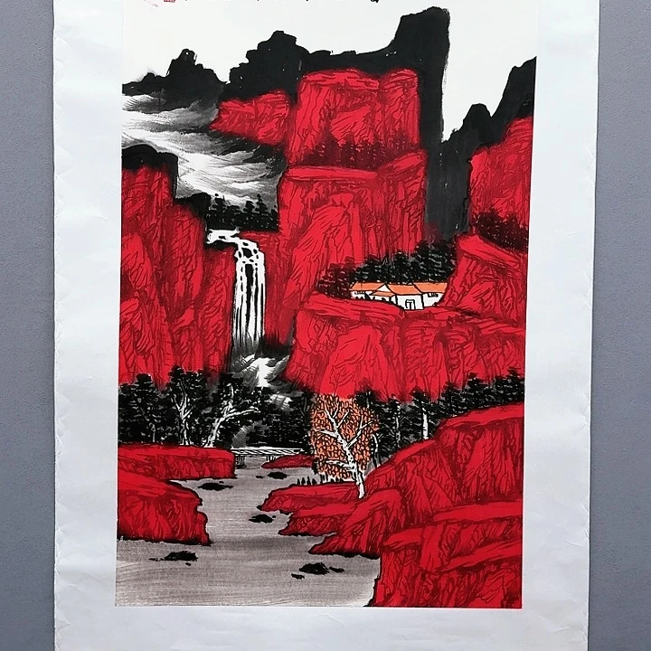 国画书法作品多次参加