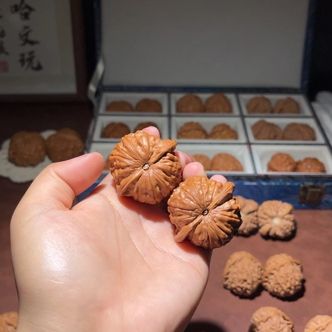 吊坠文玩核桃石门元宝41