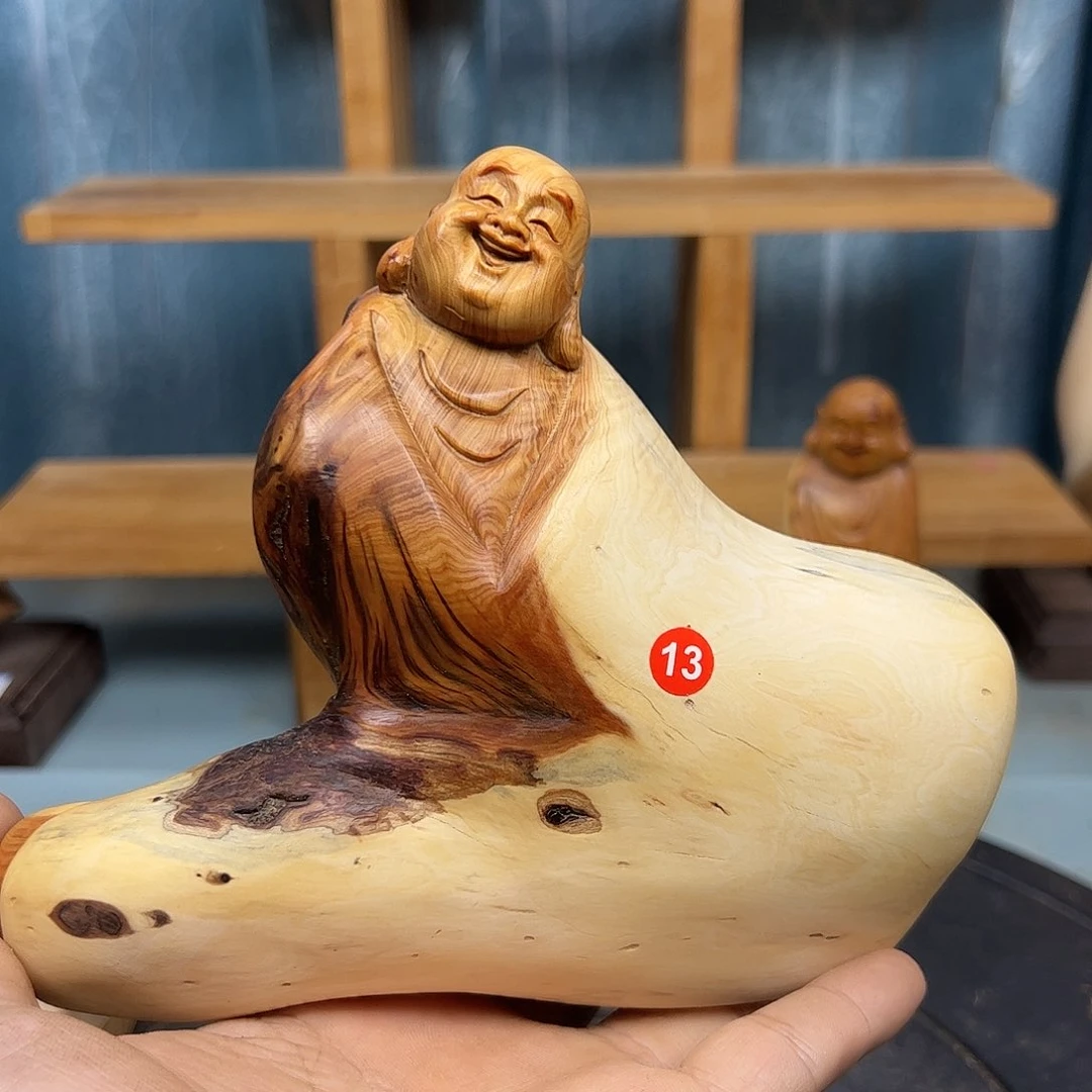 木?崖柏木摆件手把件