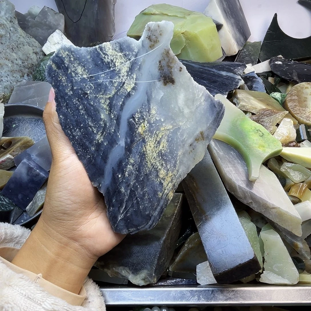 未镶嵌和田玉珠宝半成品喜***?