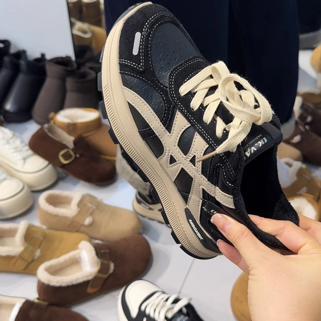 6610阿甘鞋棉鞋黑色40码