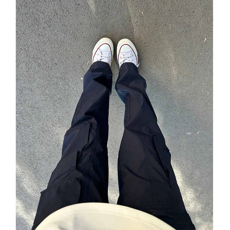 cleanfit美式机能速干登山裤男夏季宽松伐木裤子工装裤直筒冲锋裤