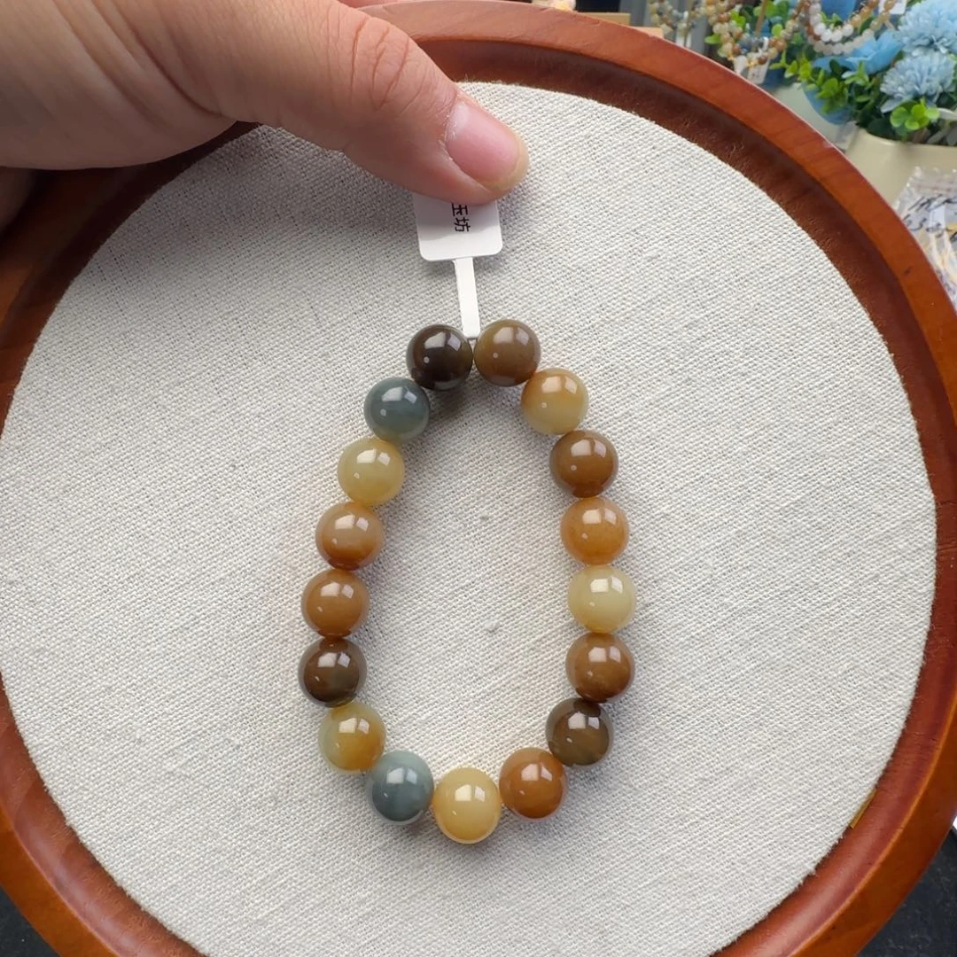 叫***爷和田玉未镶嵌手链卡12特色楼兰，102