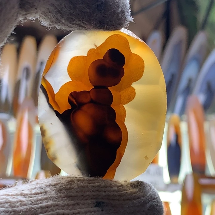 玛瑙/玉髓颈饰未镶嵌174