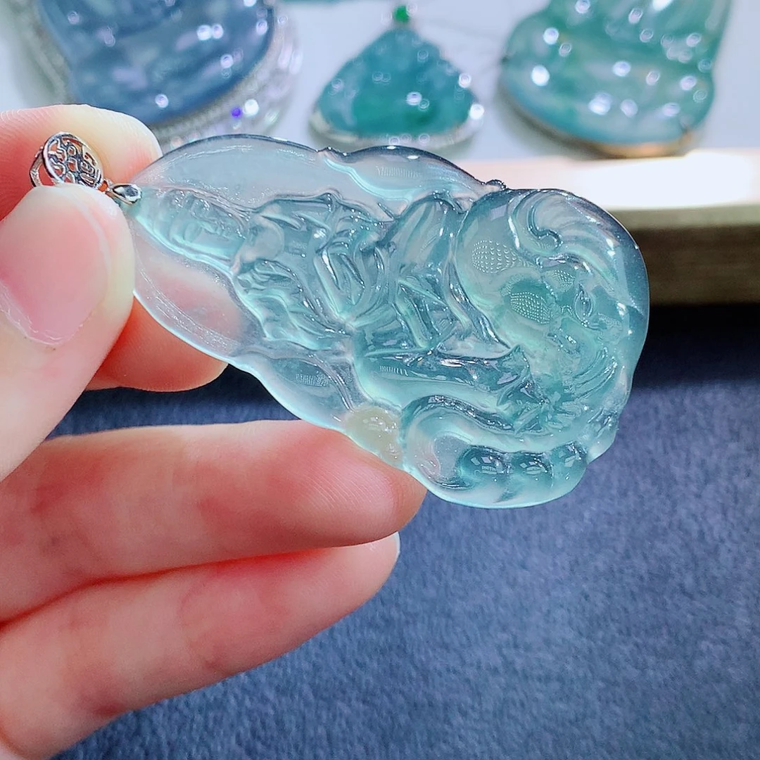 颈饰未镶嵌翡翠翡翠