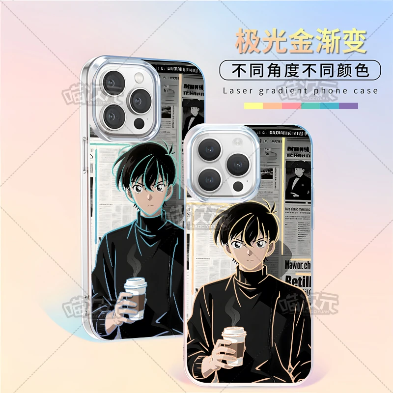 报纸新一适用苹果华为vivo一加oppoiPhone小米二次元极光金手机壳