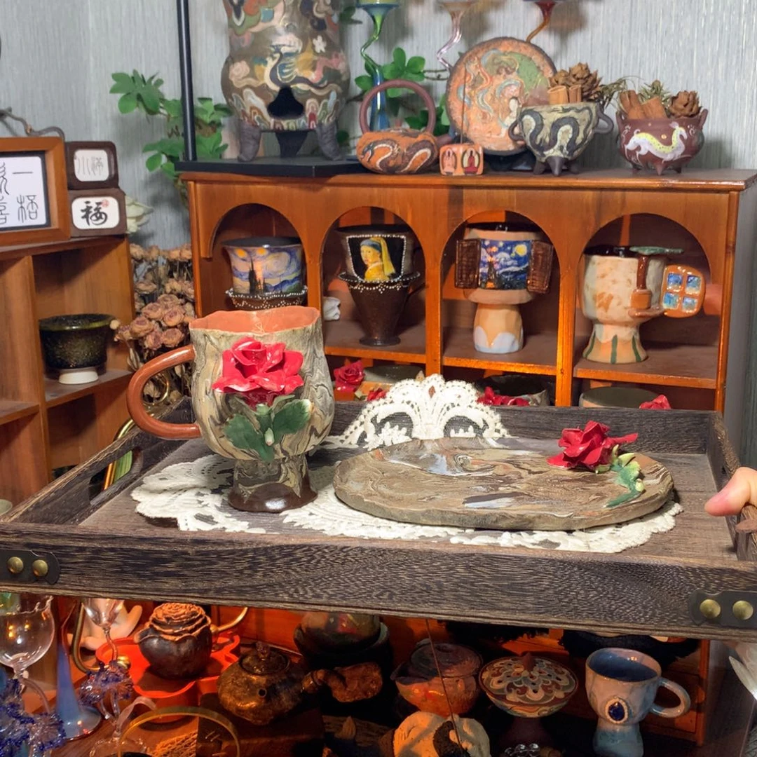 陶·好漂亮的绞胎泥