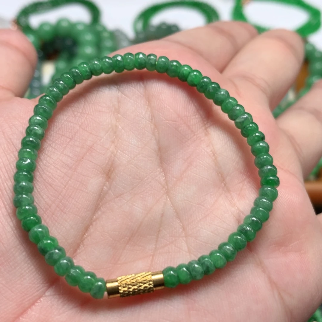 未镶嵌手链翡翠翡翠