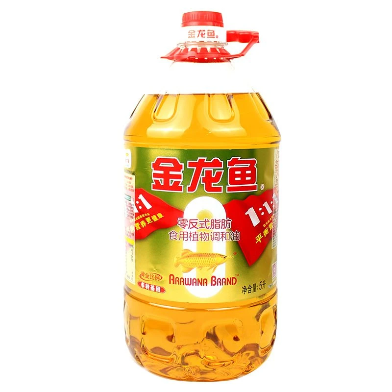 非转基因黄金比例调和油5L厨房营养家用食用油瘪瓶不赔
