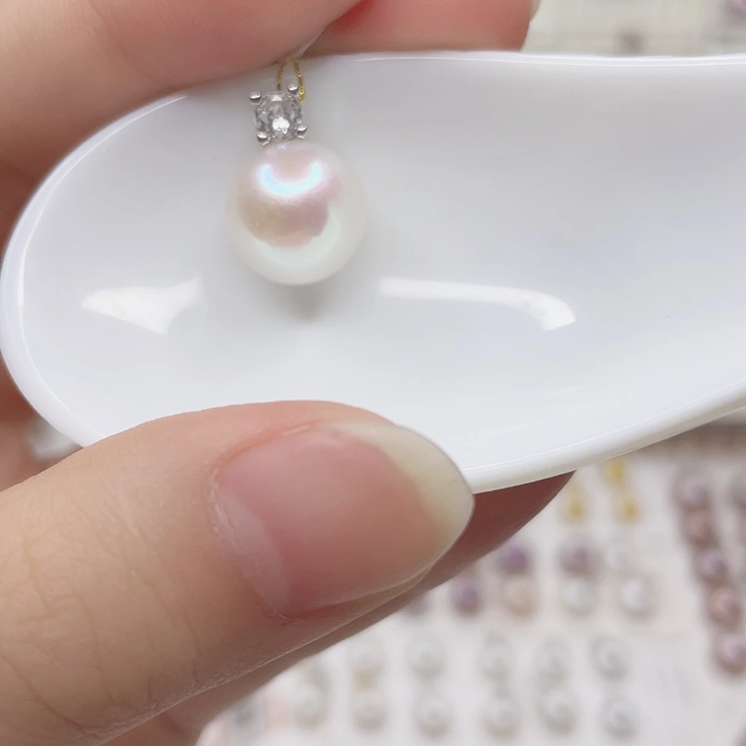 合金吊坠(赠链)淡水珍珠