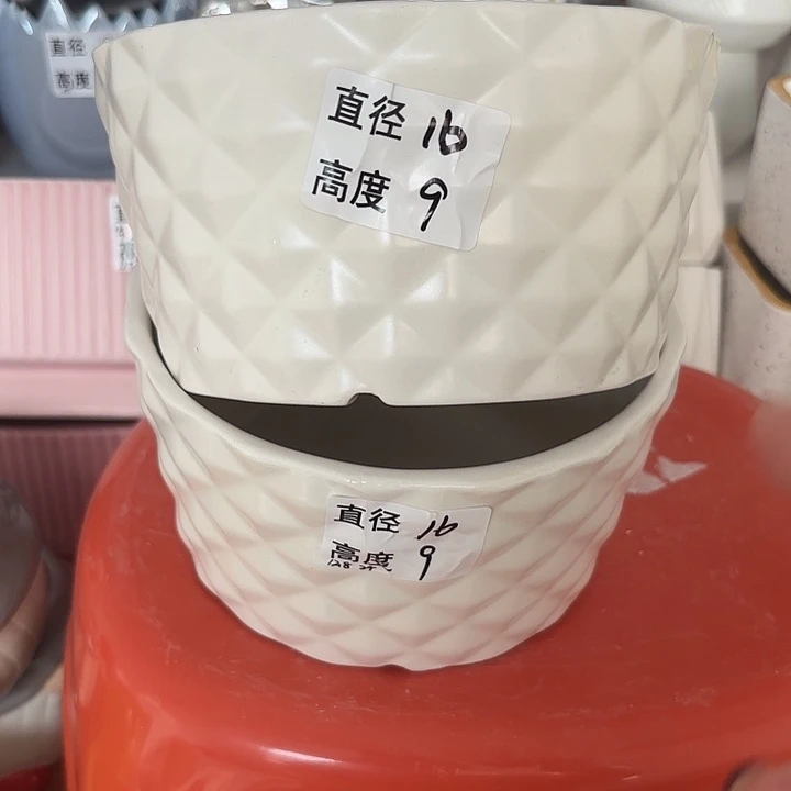 摆件陶瓷多水花盆