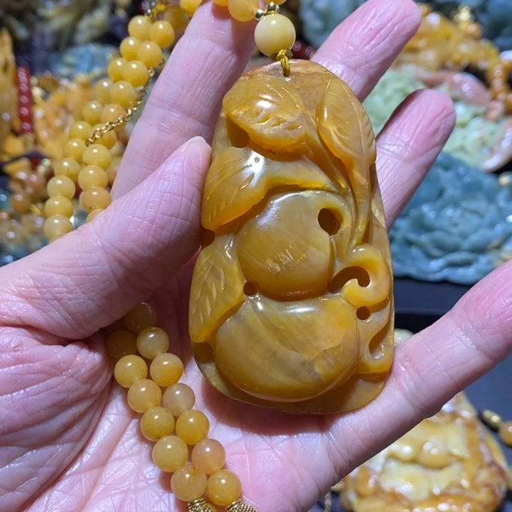 岫玉岫玉吊坠未镶嵌