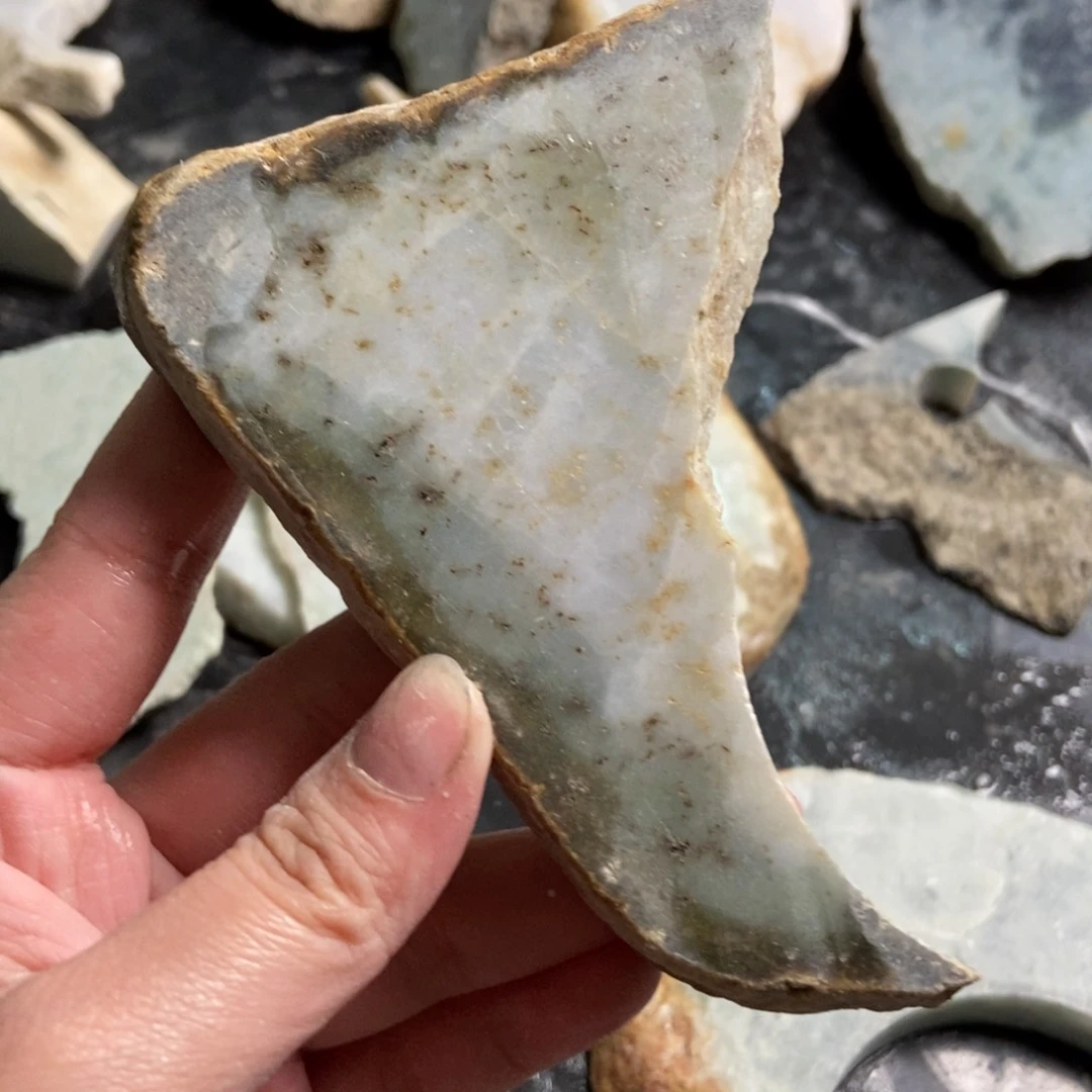 翡翠未镶嵌颈饰天然翡翠