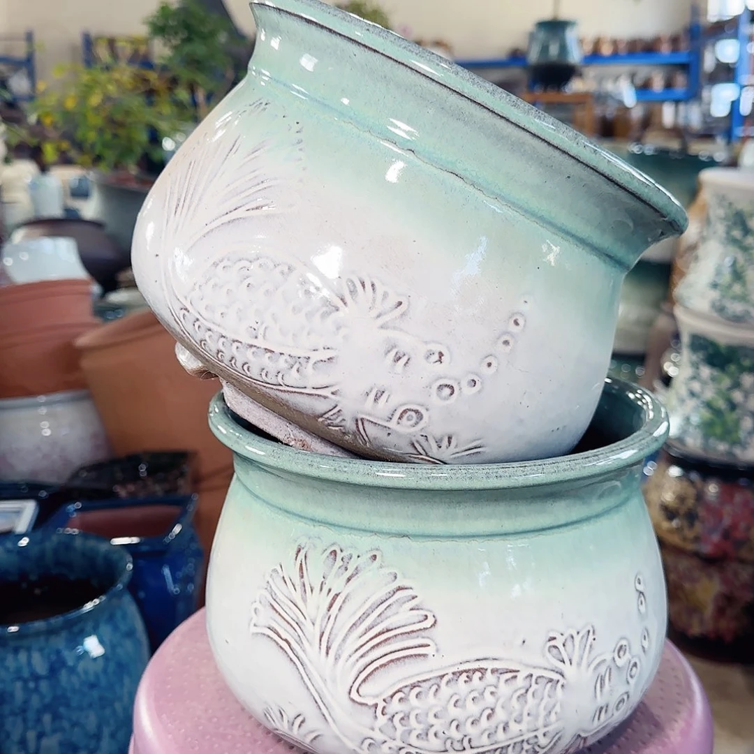 花盆紫砂高15口20……