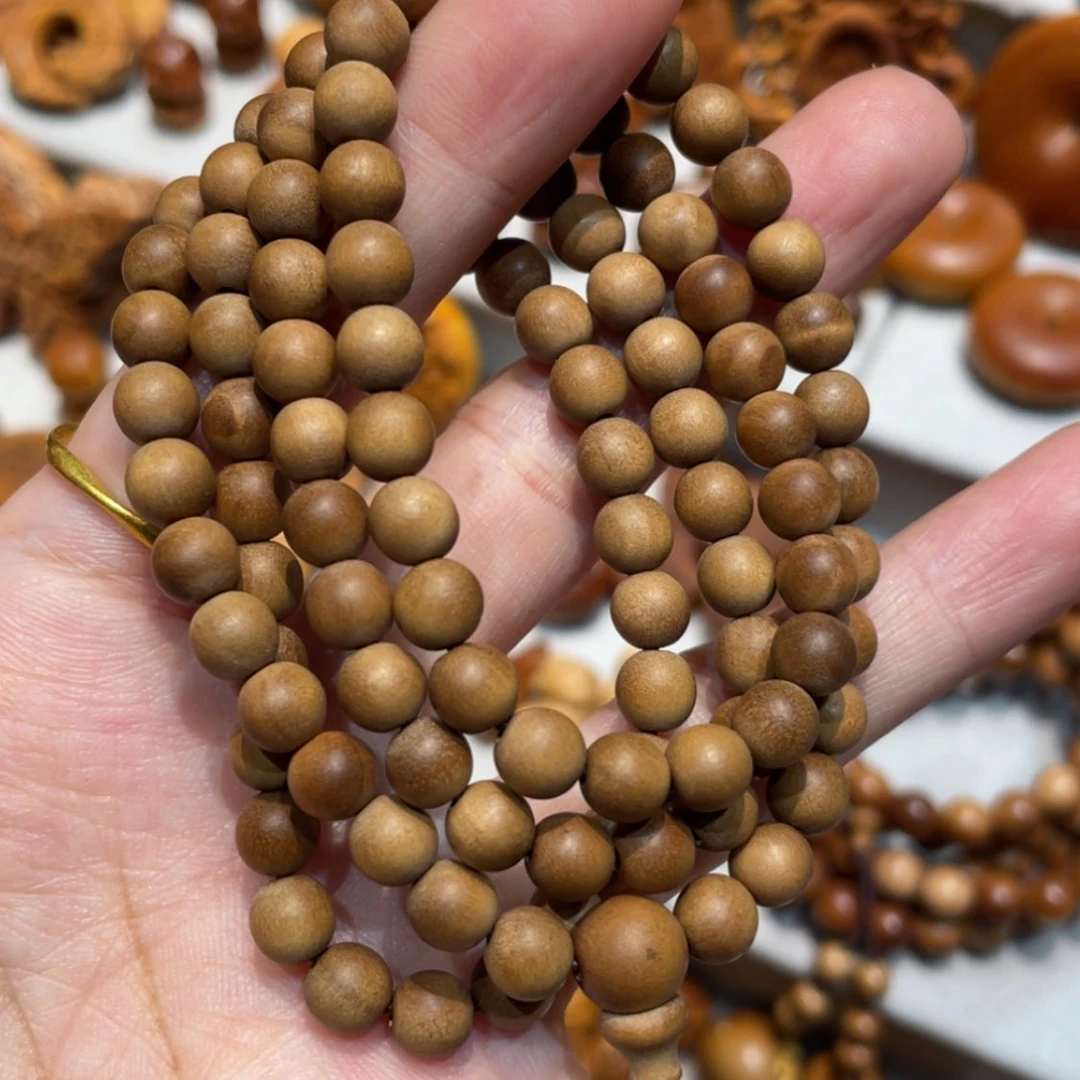 【闪购商品】檀香木手串/手链林*0.6×108沉水奶甜香