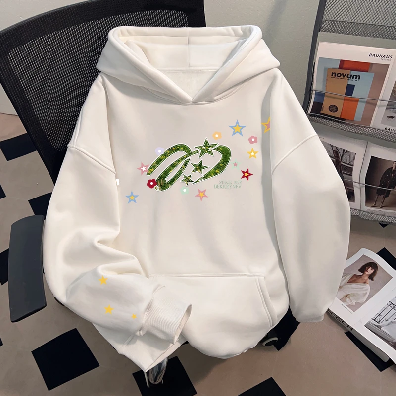 jtrt潮牌潮流个性字母印花休闲连帽重磅卫衣秋冬季男女复古风上衣