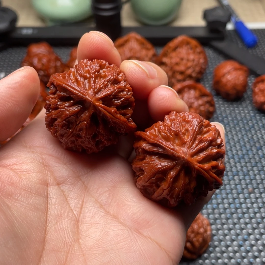 核桃手串/手链苹果圆38