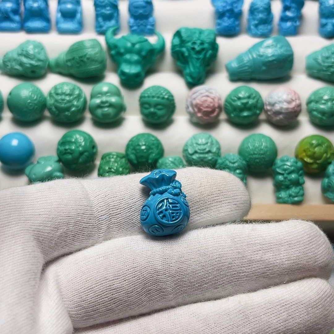 手工卡14.3蓝色福袋