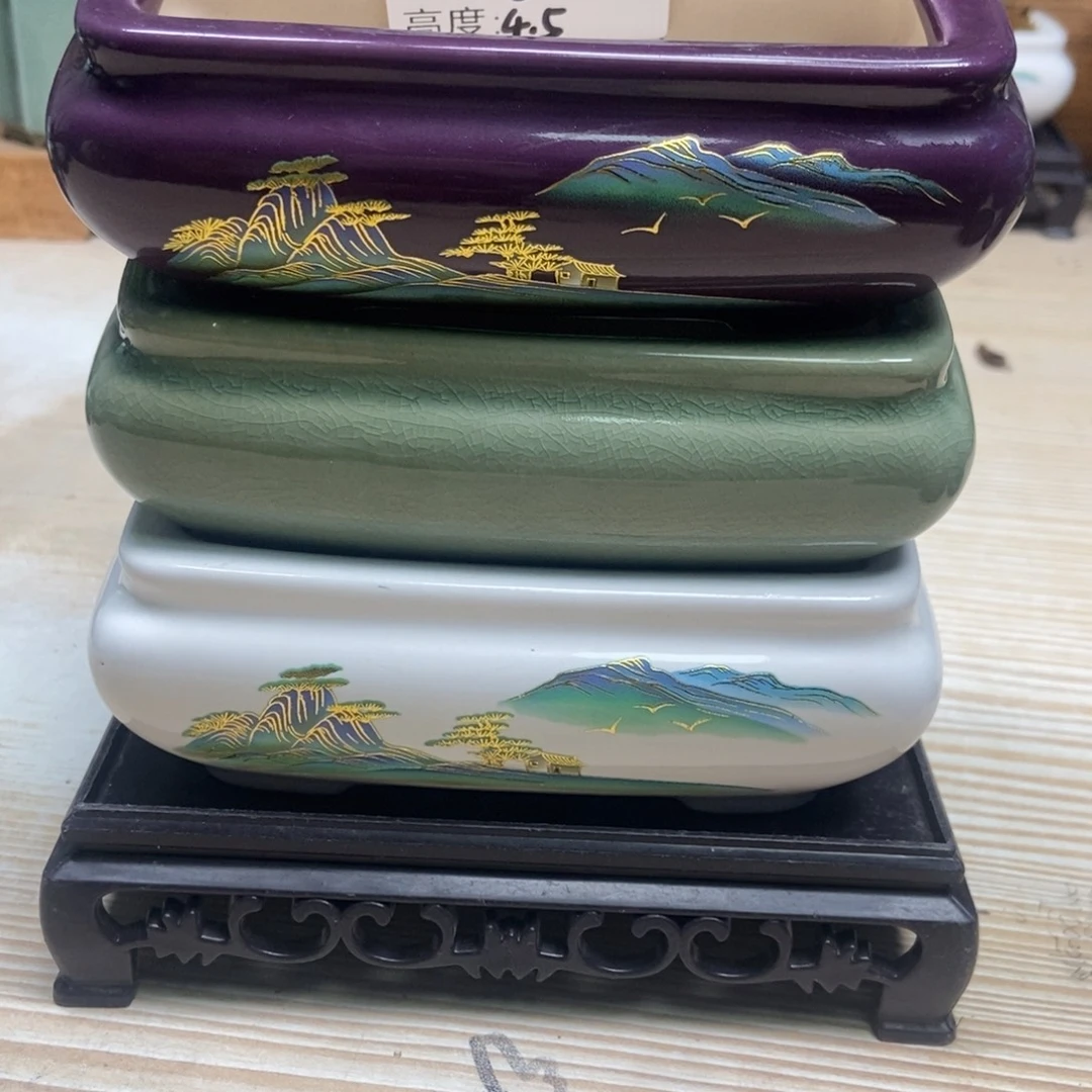 瓷片陶瓷花盆陶瓷艺术