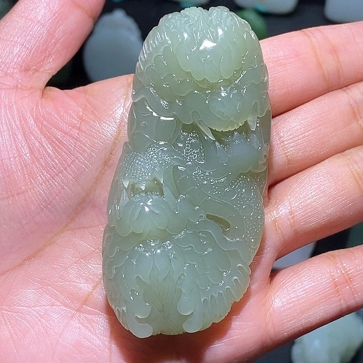 和田玉挂件未镶嵌