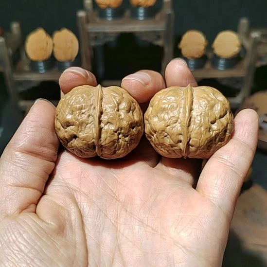 把件文玩核桃福利蜡皮元宝37尺
