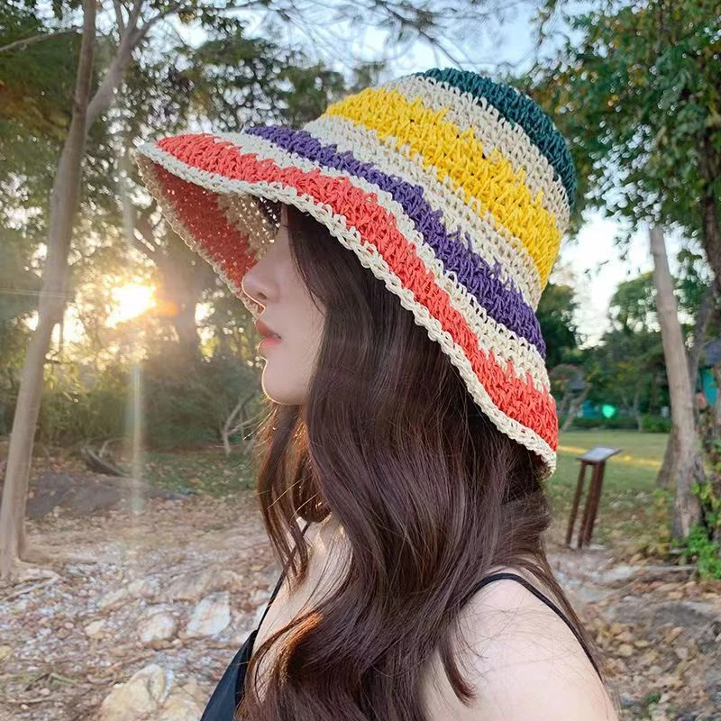 夏季遮阳防晒草帽女款大帽檐帽子夏季最近很火夏季遮阳防晒帽子