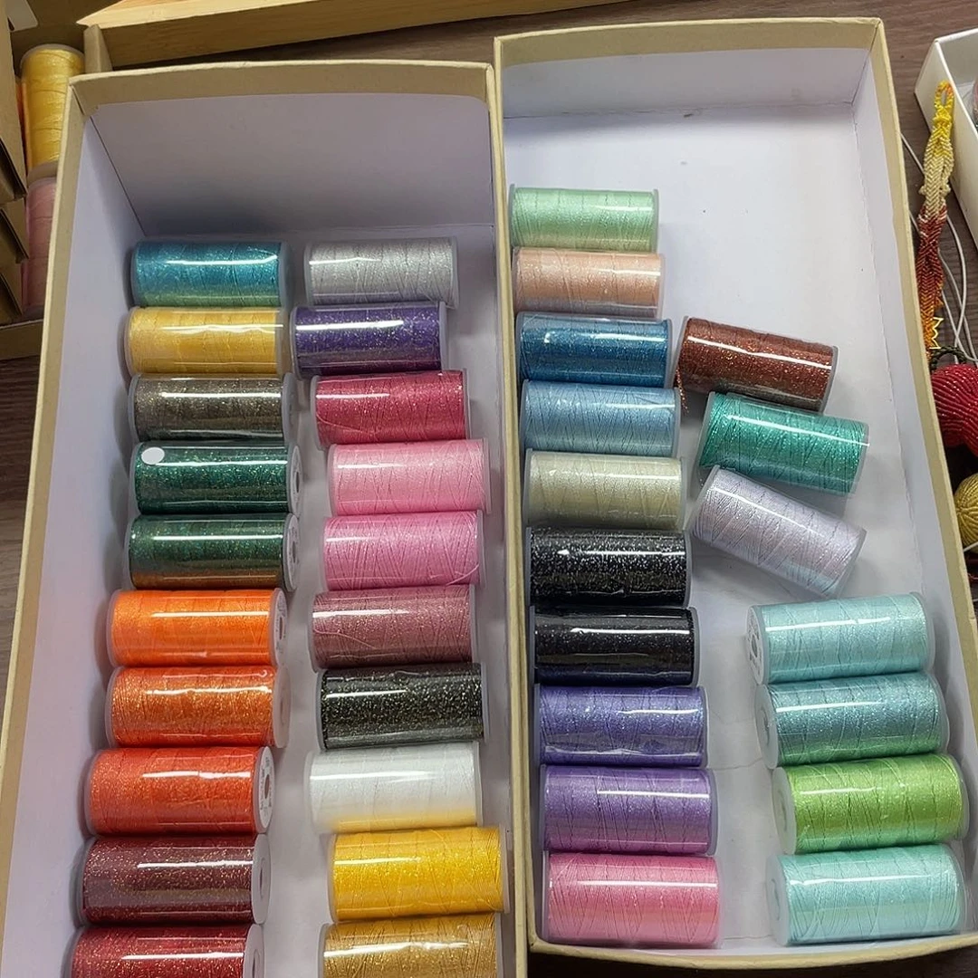 小***点聚酯纤维4股12克星空纯色39色