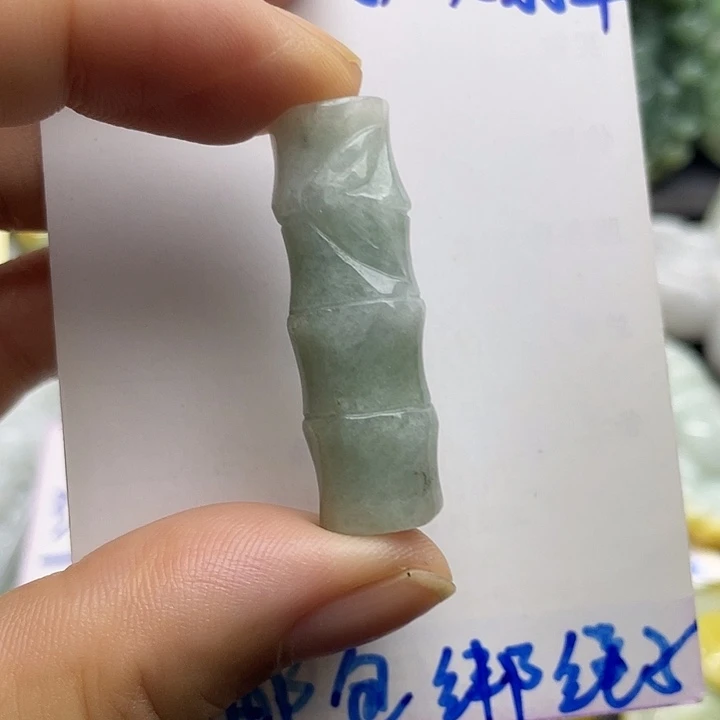 颈饰未镶嵌翡翠天然翡翠