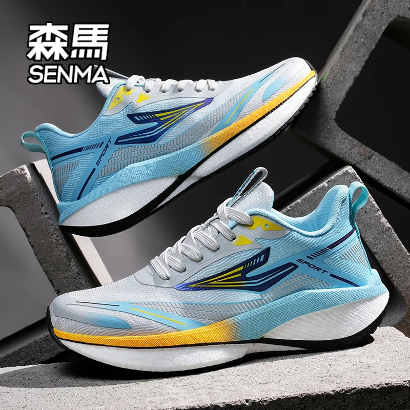 SENMA/森马男鞋2025年冬季新款运动鞋男款网面跑步鞋子透气休闲鞋