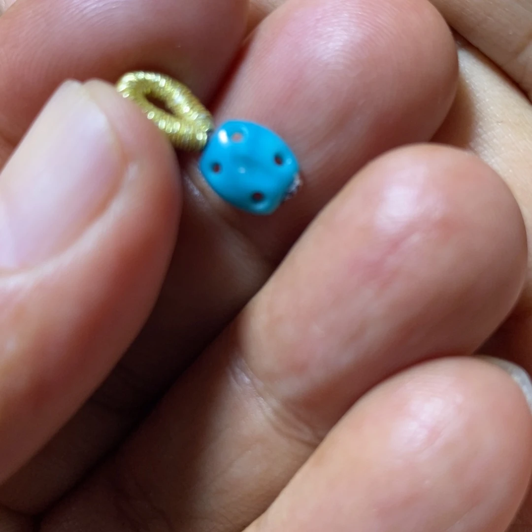 家***矿未镶嵌绿松石配饰配饰