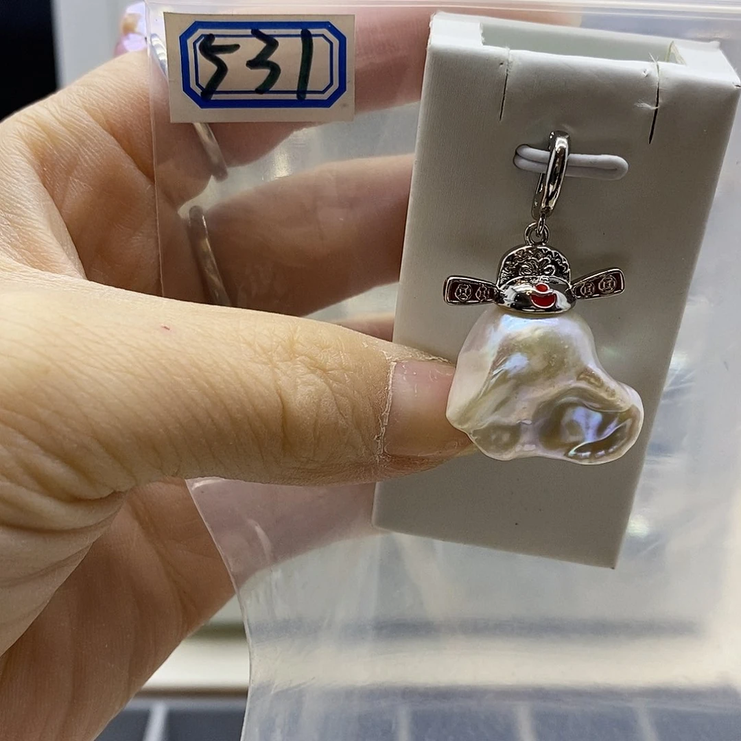 颈饰合金淡水珍珠