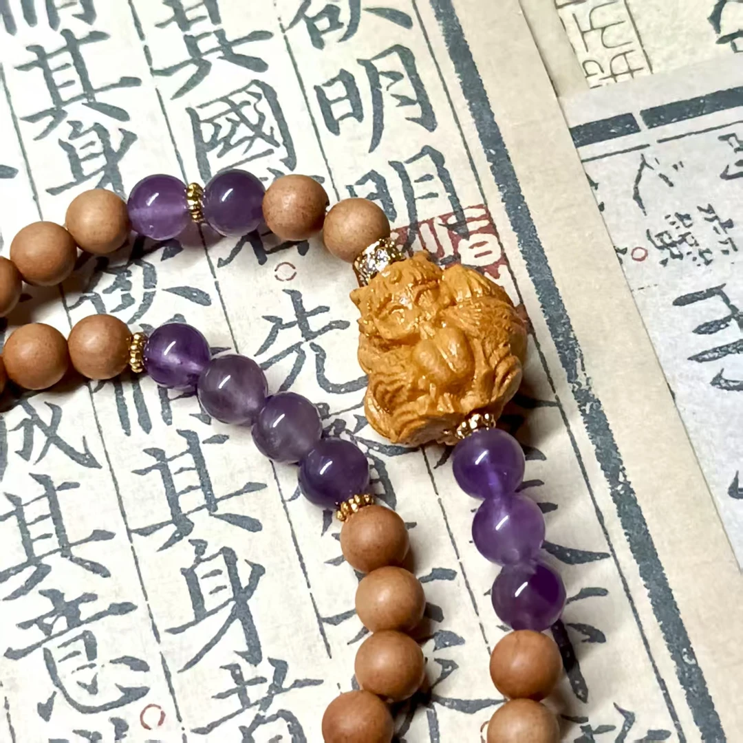 檀香留香双圈手串 MF350-99