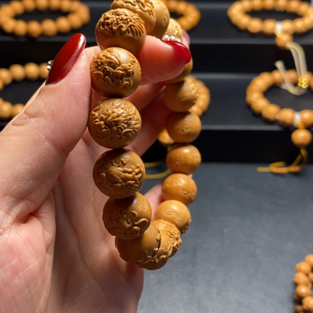 手串猴头核桃龙卧祥云
