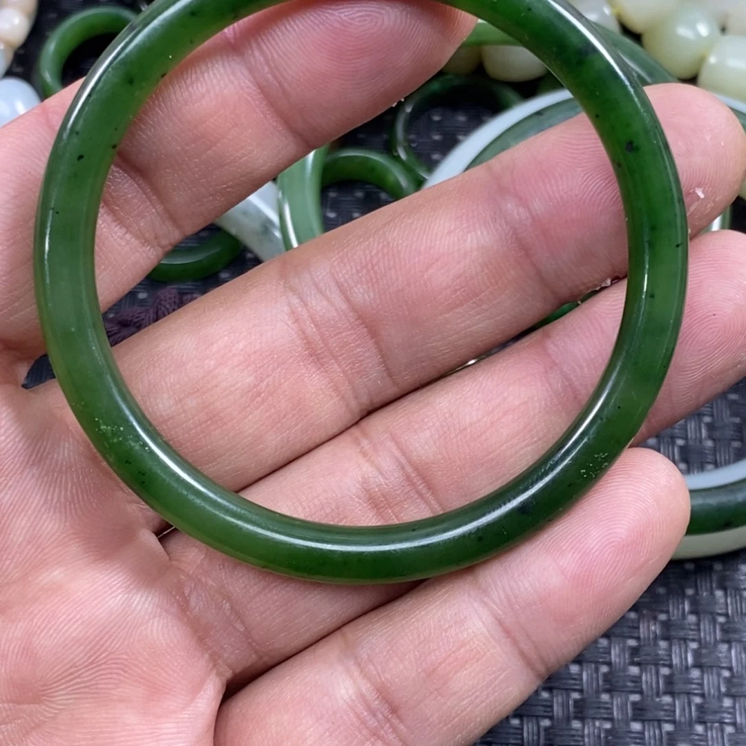 和田玉手链未镶嵌平**安