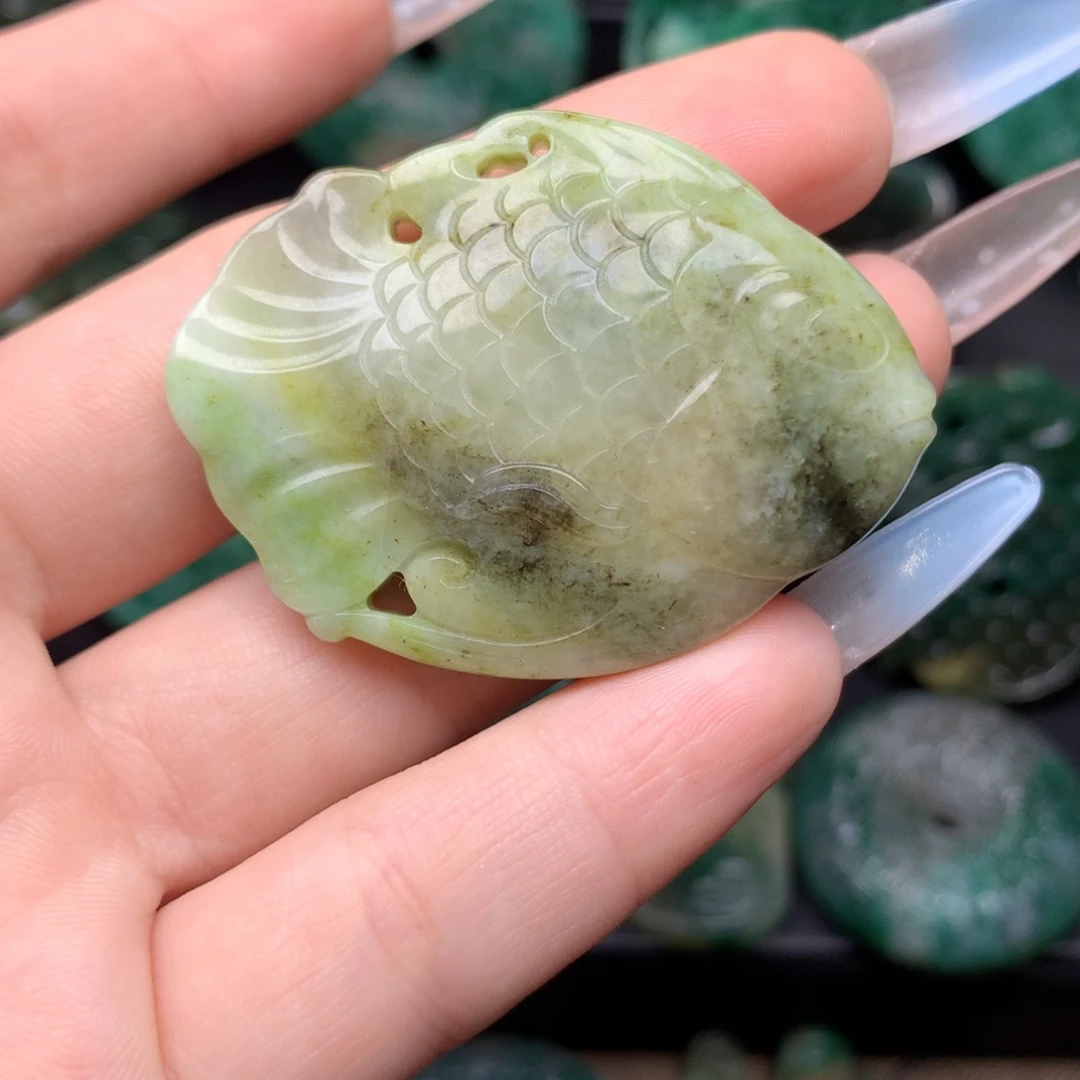 未镶嵌独山玉颈饰