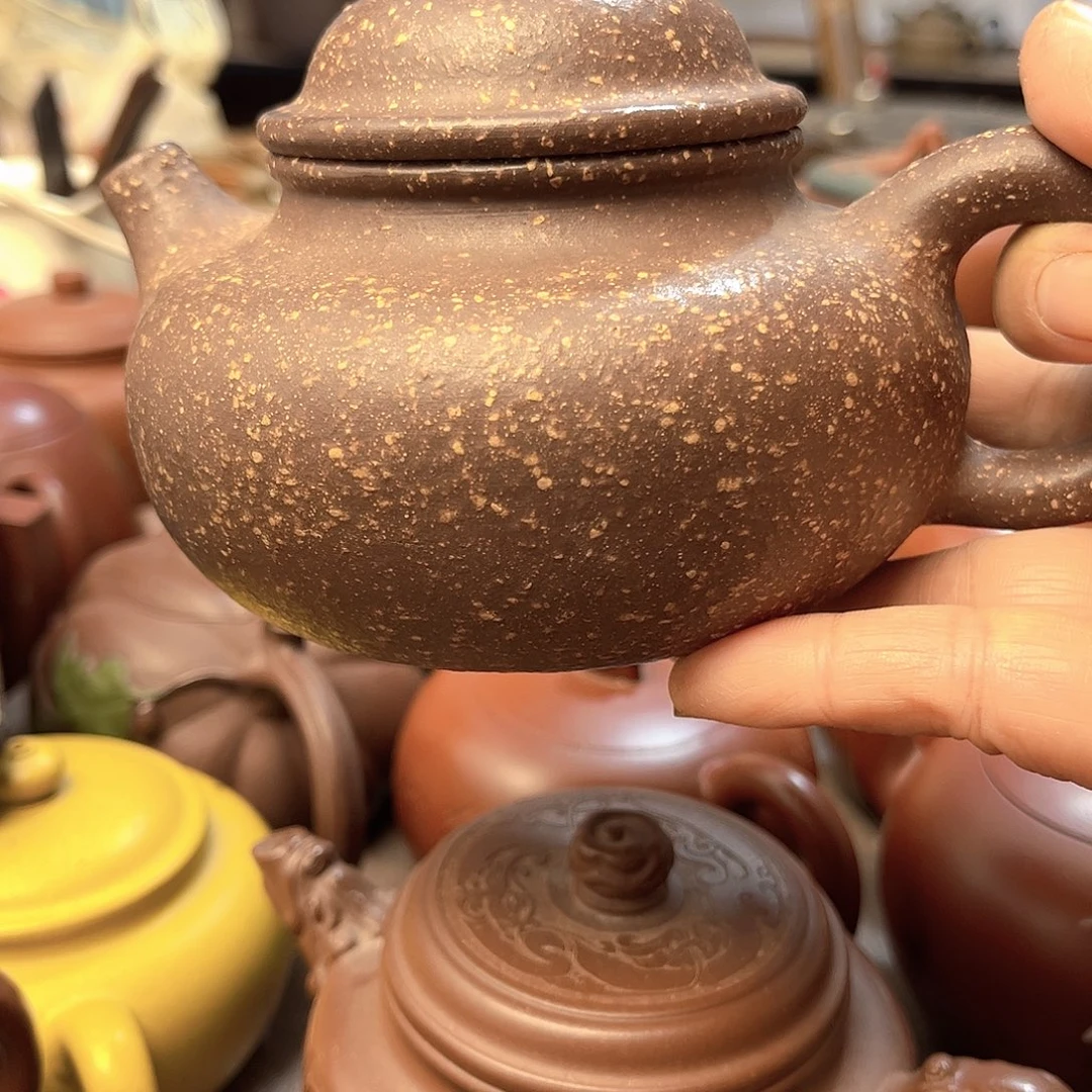 茶壶紫砂全手工制作和半手工