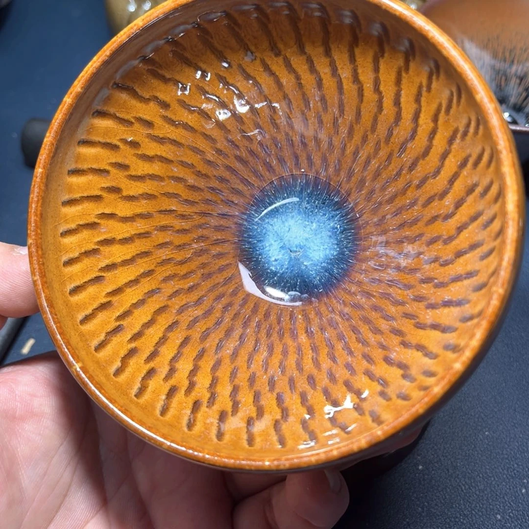 茶盏建盏手握泡茶主人杯