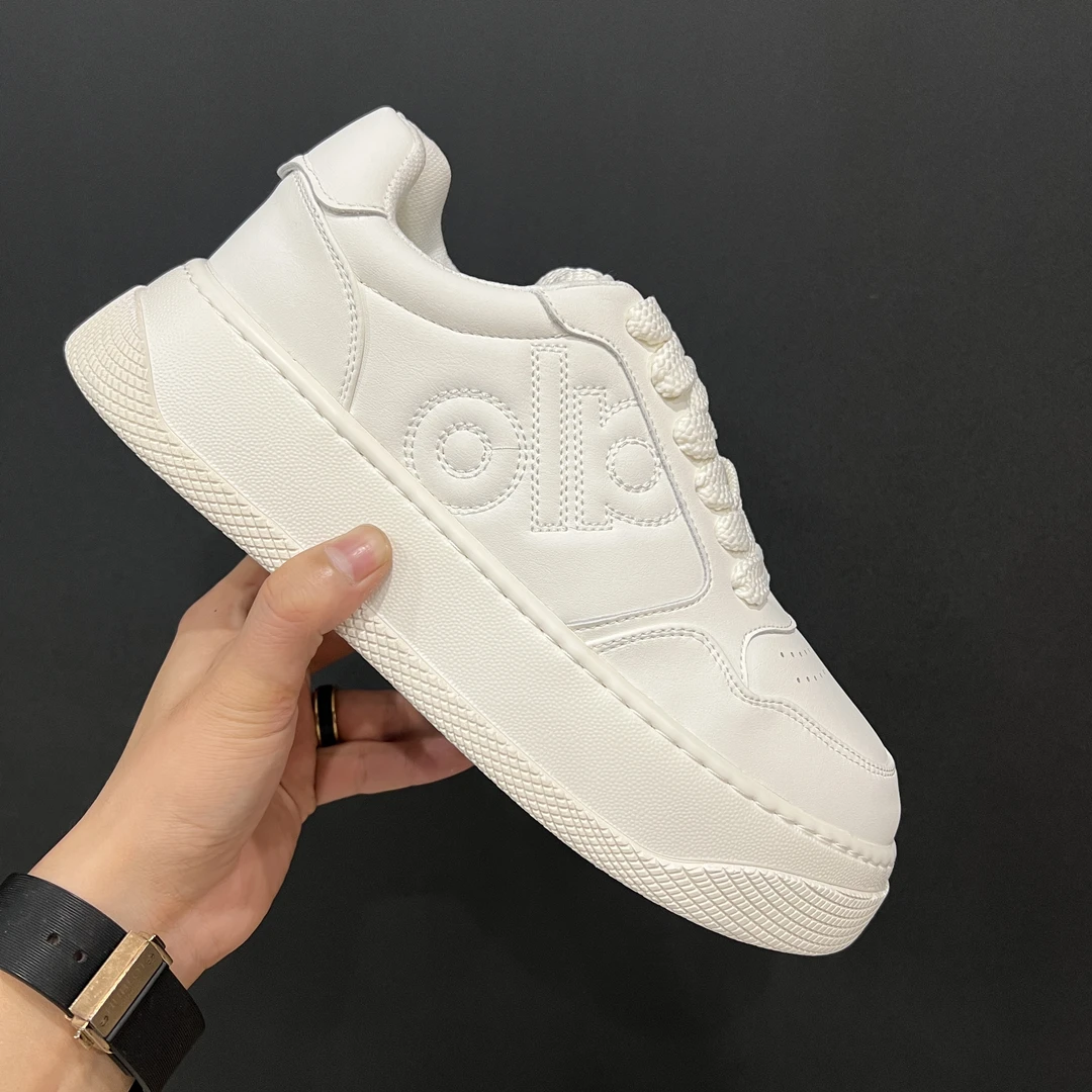 3817男士时尚潮牌白色休闲鞋