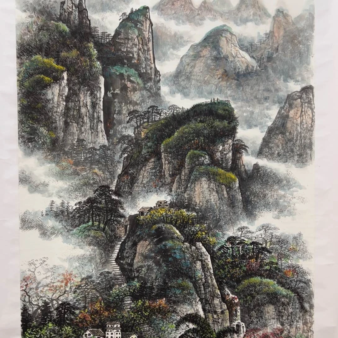 慢***赏国画蒋荣生老师精品