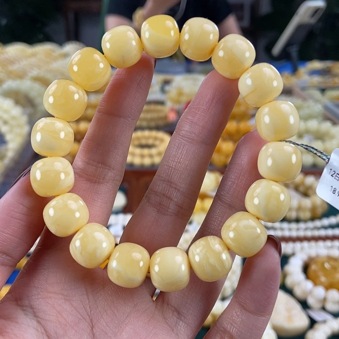 琥珀未镶嵌珠宝奇石12 18.95白花蜡同料
