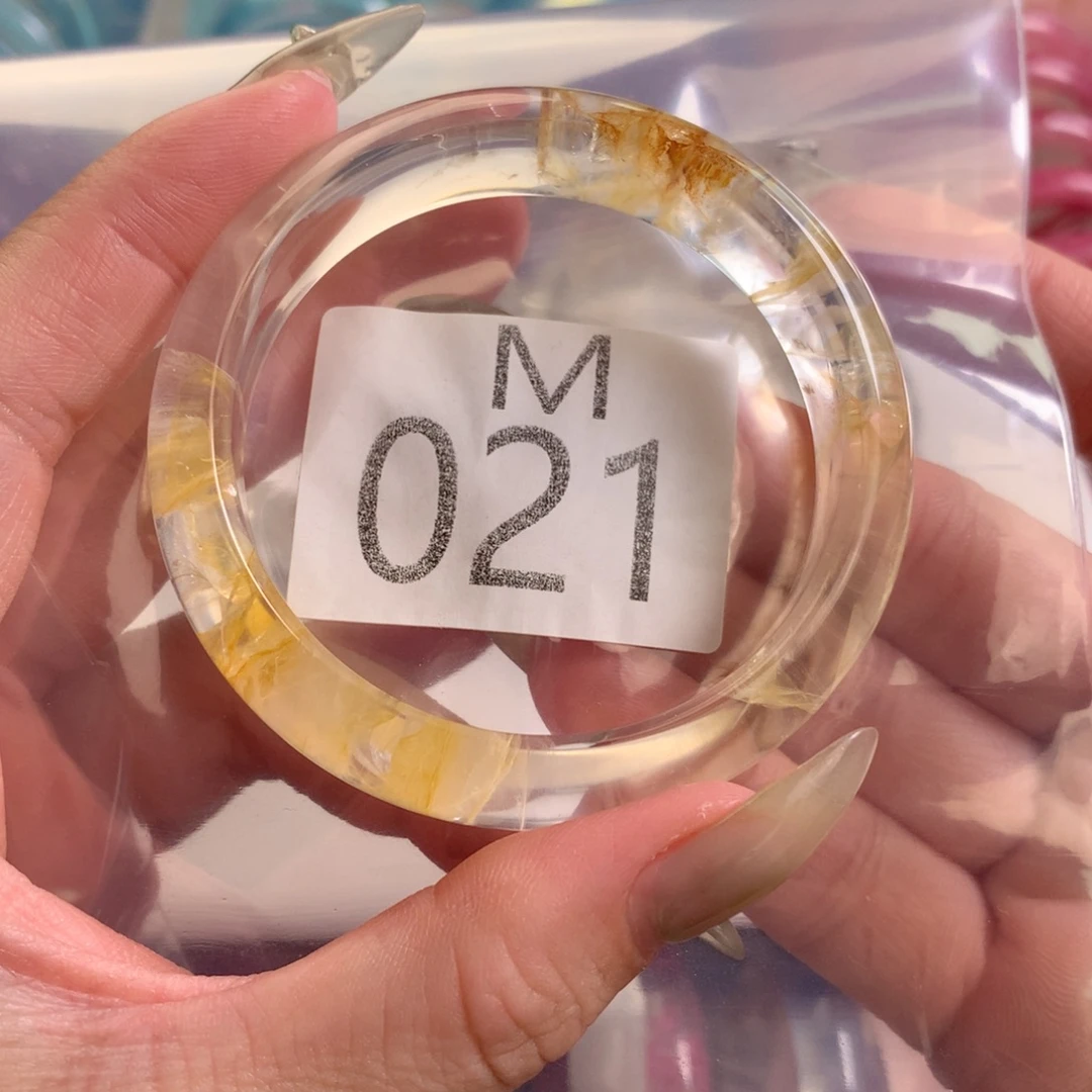 M***i未镶嵌珠宝半成品水晶水晶手镯021-52