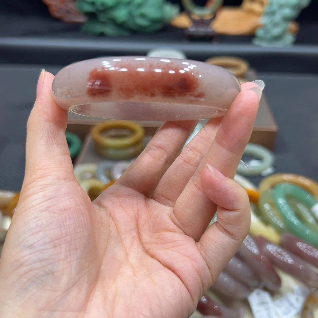 石英质玉手镯未镶嵌❤**❤